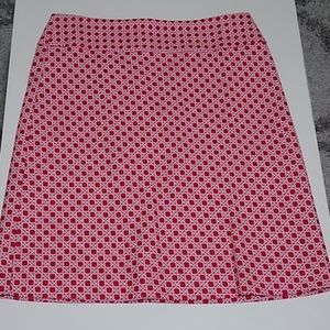 Talbots pre-owned skirt in red and white